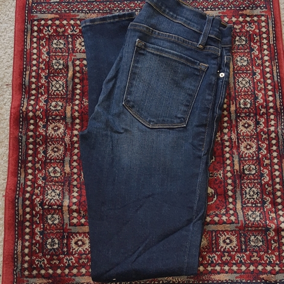Frame Le Skinny de Jeanne Blue Denim Jeans Size 26